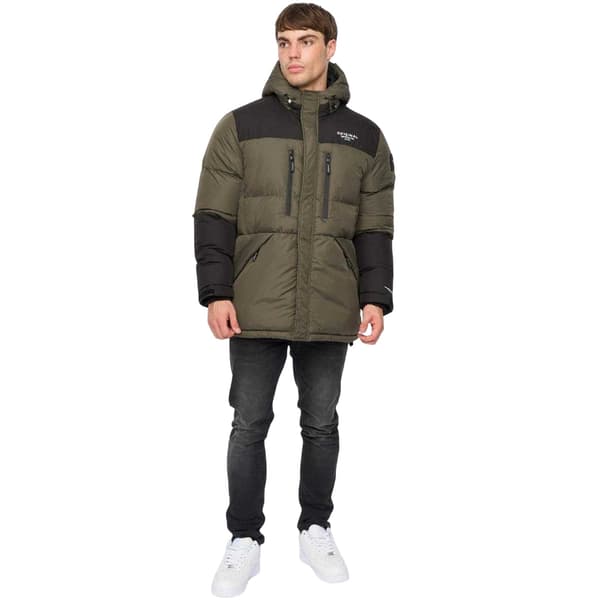 Crosshatch Herr Polyester Puffjacka