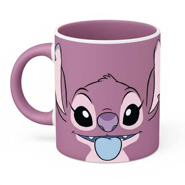Lilo & Stitch Face Angel 350ml muki