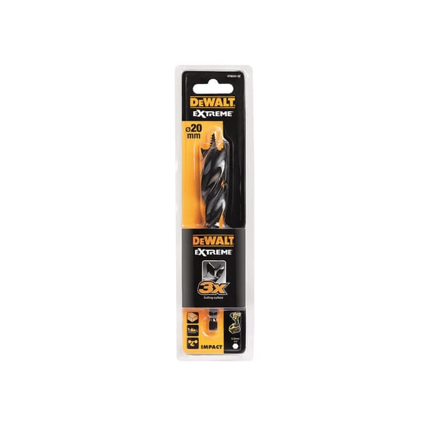 Dewalt Power Tools Extreme Tri-flute Spade Bit
