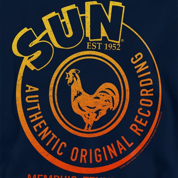 Sun Records Childrens/Kids Sun Authentic Pullover Hoodie