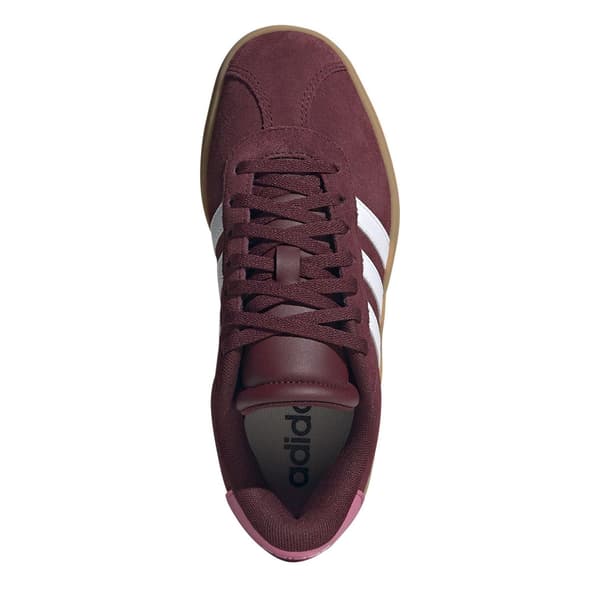 Adidas Flickor Court Bold 3 Ränder Platåskor i Läder