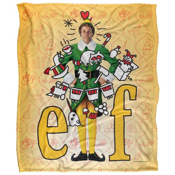 Elf Doodles Filt