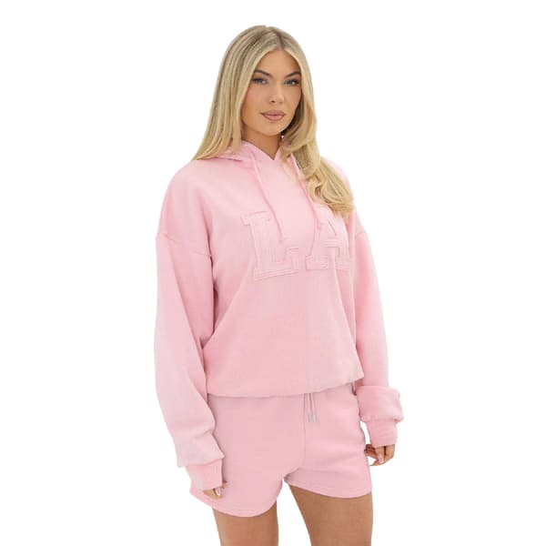 I Saw It First Dam/Dam Broderad Logotyp Pullover Hoodie