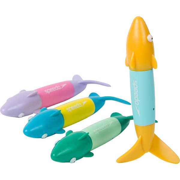 Speedo Spinning Shark dykleksaker (4-pack)