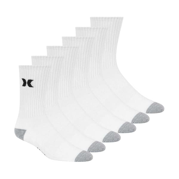 Hurley Crewstrumpor för män (6-pack)