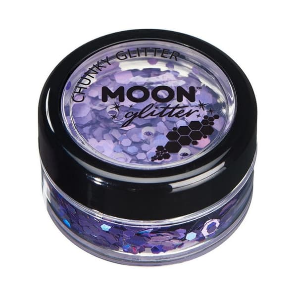 Moon Glitter Holographic Costume Make-Up