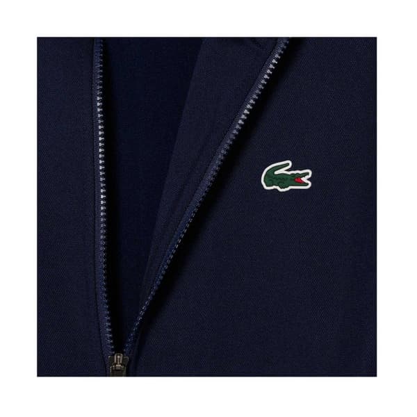 Lacoste Mens Interlock Full Zip Tennis Sweatshirt