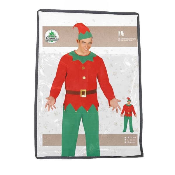 Fiestas Guirca Tomte Juldräkt för män