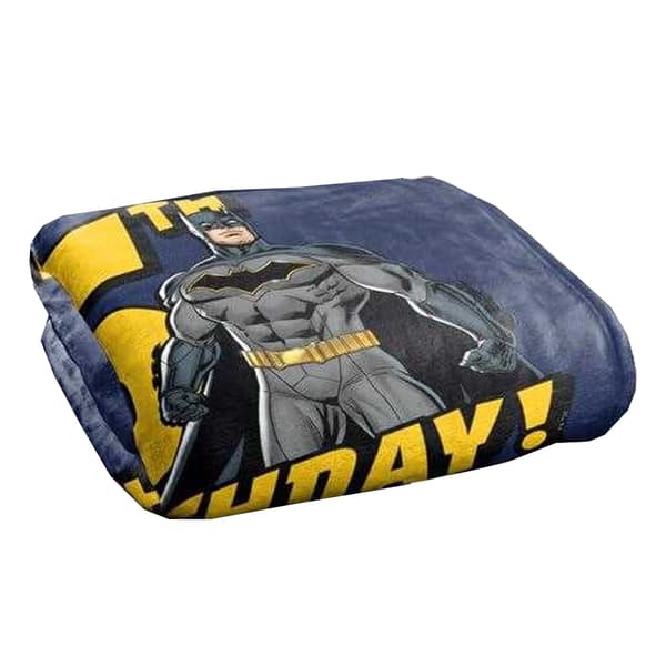 Batman 5th Birthday Blanket