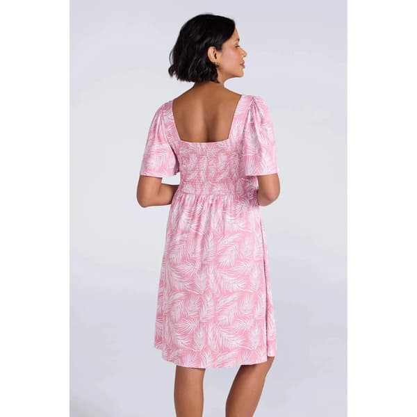 Mountain Warehouse Dam Hydra Palm Leaf Shirred Klänning