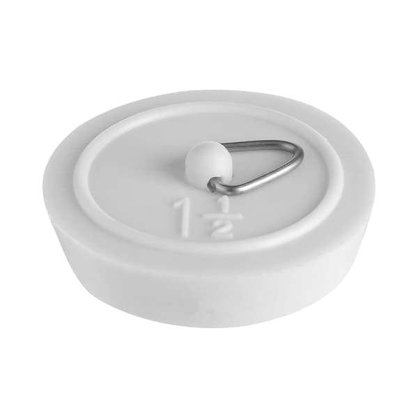 1 1/2'' White Rubber Plug 38mm