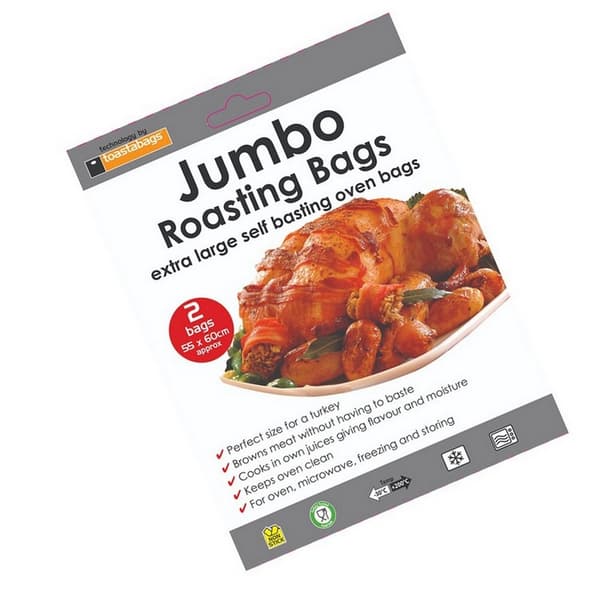 Planit Products Ugnsstekpåsar Jumbo 2-pack