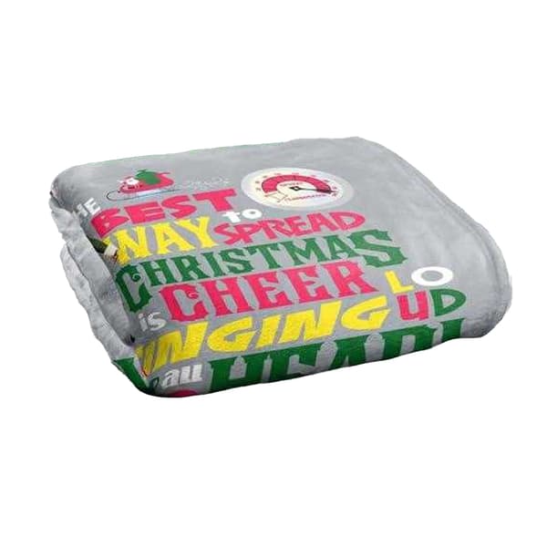 Elf Spread Christmas Cheer Soft Touch Blanket