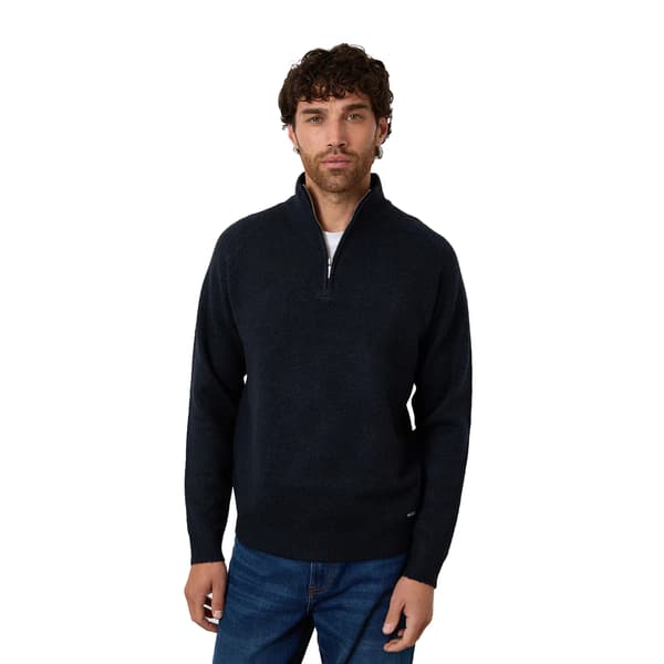 Threadbare Herrtröja Rossen Quarter Zip Raglan Långärmad