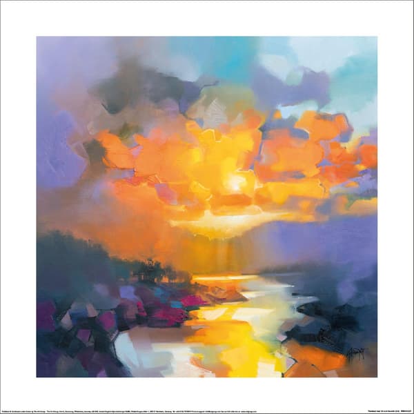 Scott Naismith Pentland Awe Konsttryck