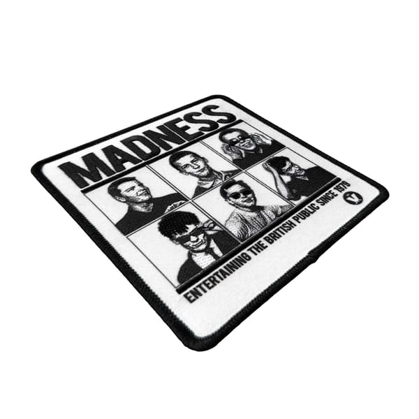 Madness Entertaining Since 1979 Printed Patch