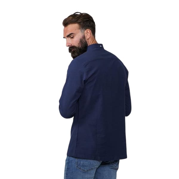 Firetrap Herr Basic Oxford Bomull Skjorta med knappar
