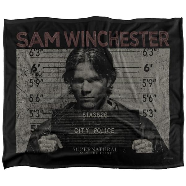 Supernatural Mugshot Sam Winchester -viltti