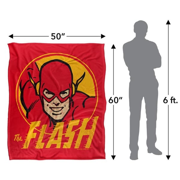 The Flash Circle Soft Touch Blanket