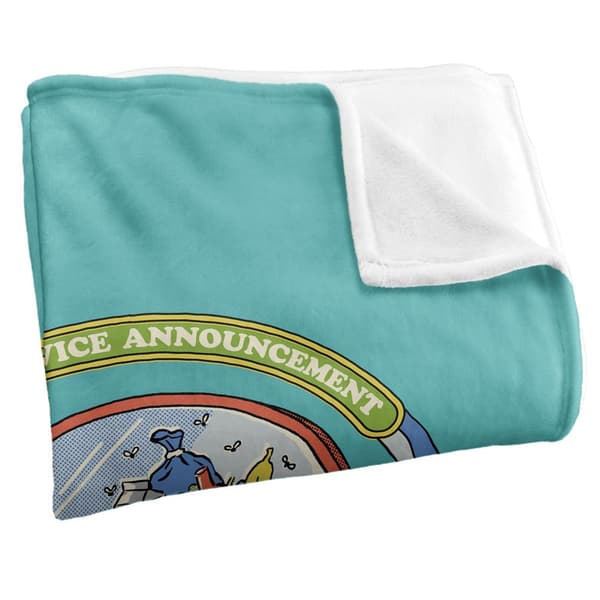 Steven Rhodes Don´t Be A Garbage Person Soft Touch Blanket