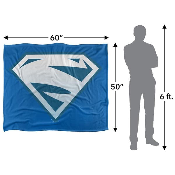 Superman 1997 Shield Blanket