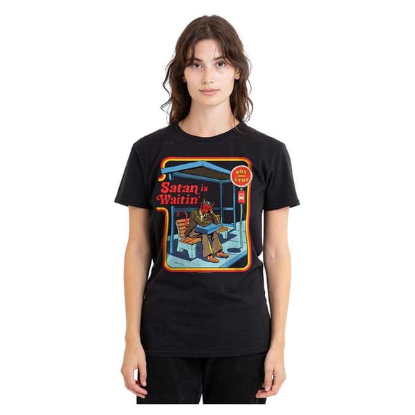 Steven Rhodes Dam/Dam Satan Is Waitin T-shirt