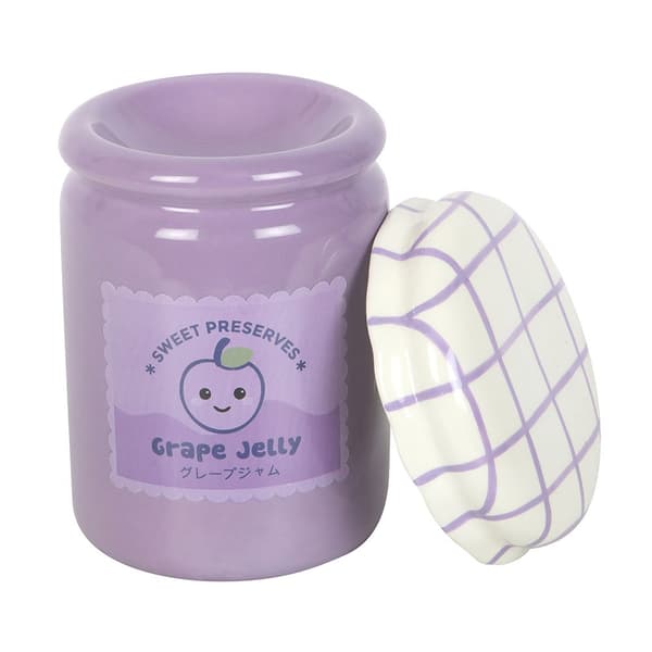 Something Different Grape Jelly Jar Oil Burner
