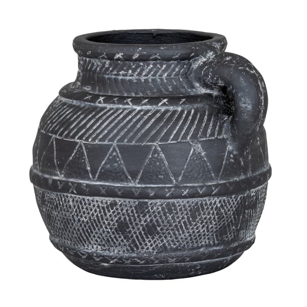 Hill Interiors Etched Collection Ceramic Tall Jug