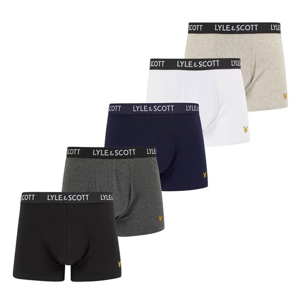 Lyle & Scott Herr Miller Regular Boxer Briefs (5-pack)