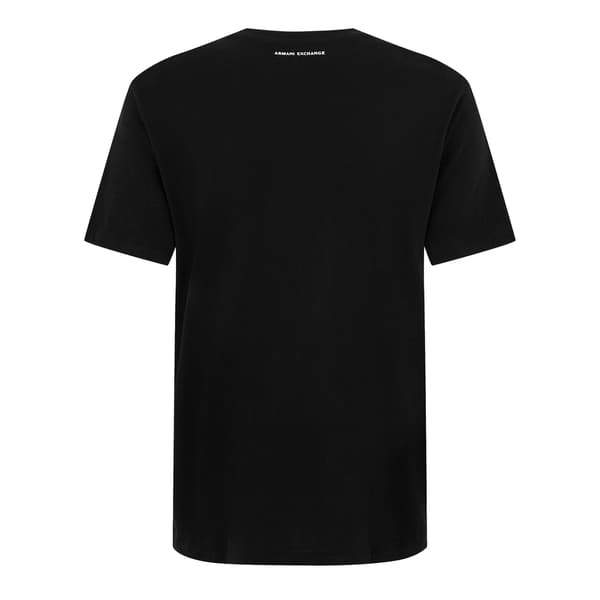 Armani Exchange Herr Geometrisk Bomull Regular T-shirt