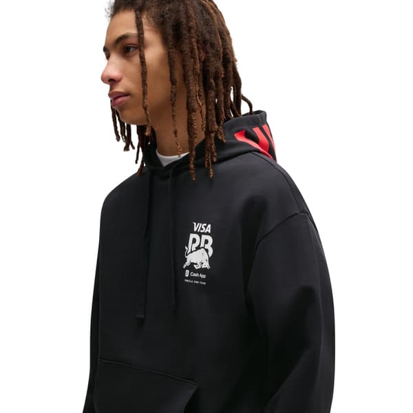 Hugo Mens Drop Shoulder Drawstring Hoodie