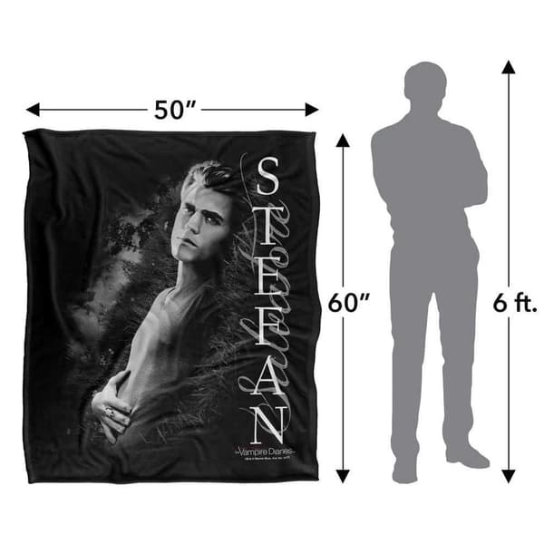 Vampire Diaries Next To Me Soft Touch Blanket