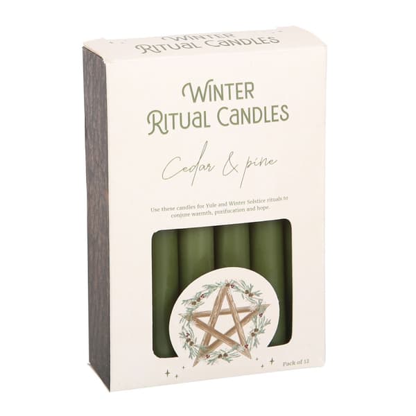 Something Different Vinterritual Ceder & Tall Förtrollningsljus (12-pack)