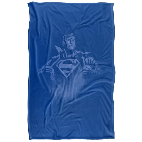 Superman Bröstlogotyp Filt