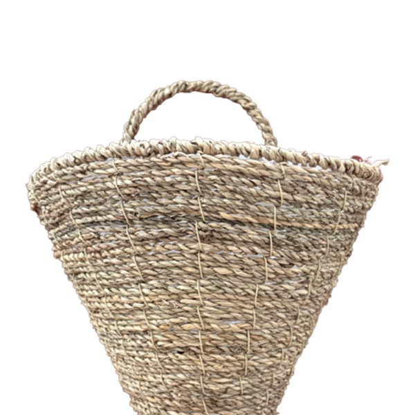 Ambassador Semi-Conical Rope Wall Planter