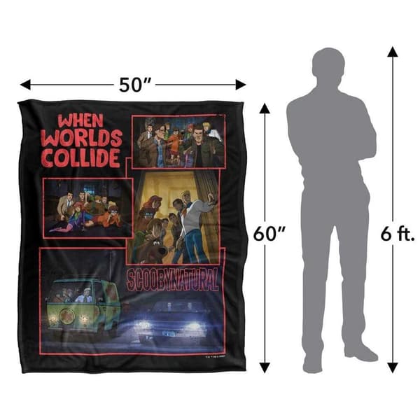 Scooby Doo When Worlds Collide Blanket