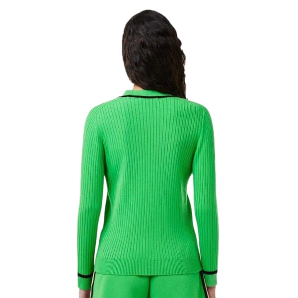 Lacoste Dam/Dam V-ringad Regular Kofta