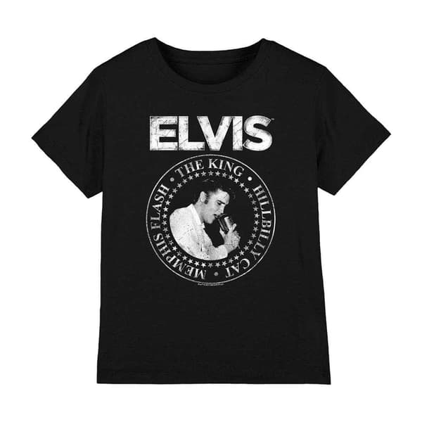 Elvis Presley Lasten Rock King T-paita