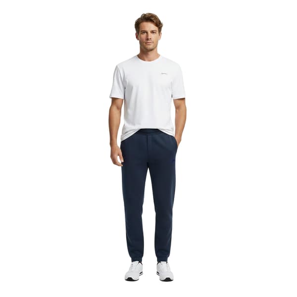 Slazenger Herr Fleece Joggingbyxor med mudd