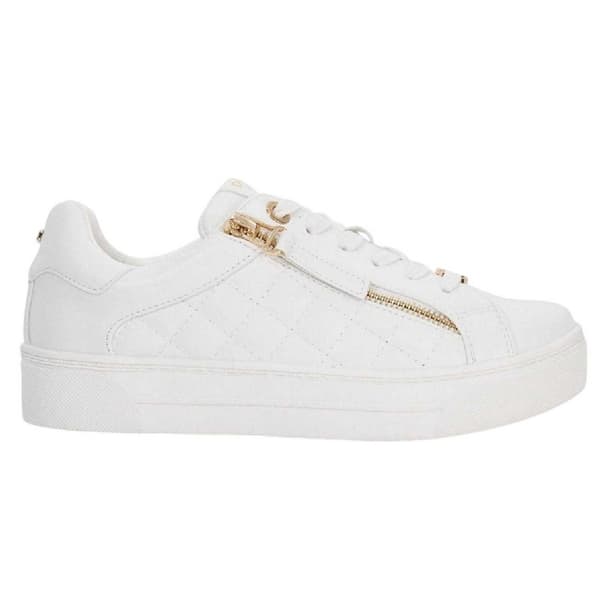 Dune London Womens/Ladies Eisel Quilted Quilted Side Zip Flatform Trainers