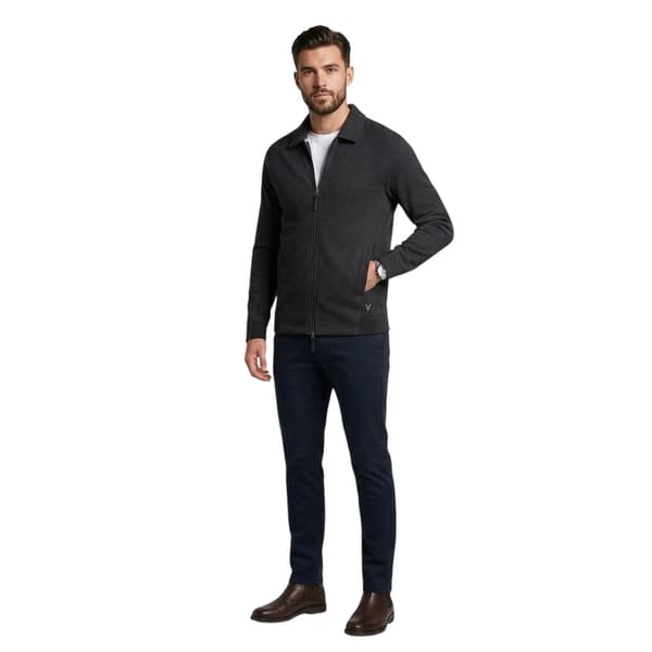 Lyle & Scott Herr Interlock Heldragkedja Normal Jacka