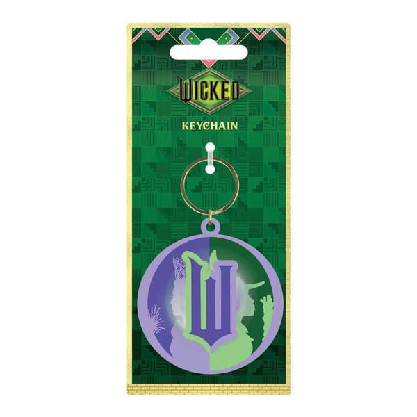 Wicked Logo Spinner Keyring