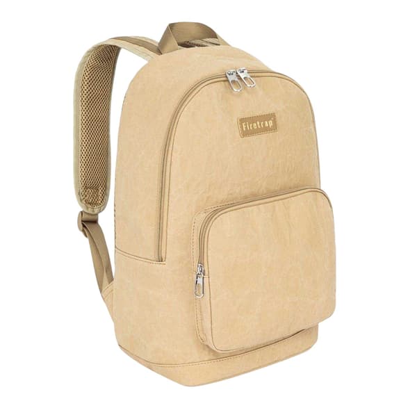 Firetrap Logo Kraft Paper Backpack
