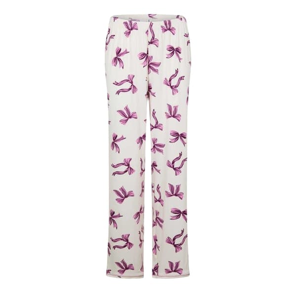 Urban Threads Womens/Ladies Bow Long Pyjama Set