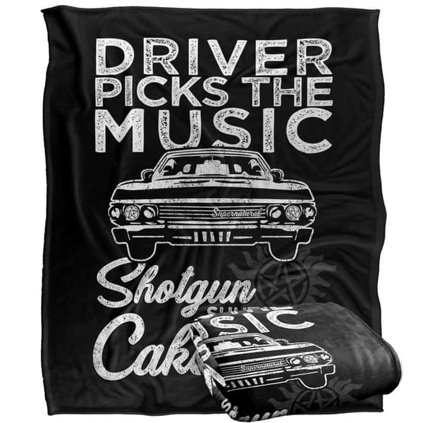 Supernatural Driver Väljer Musikfilt