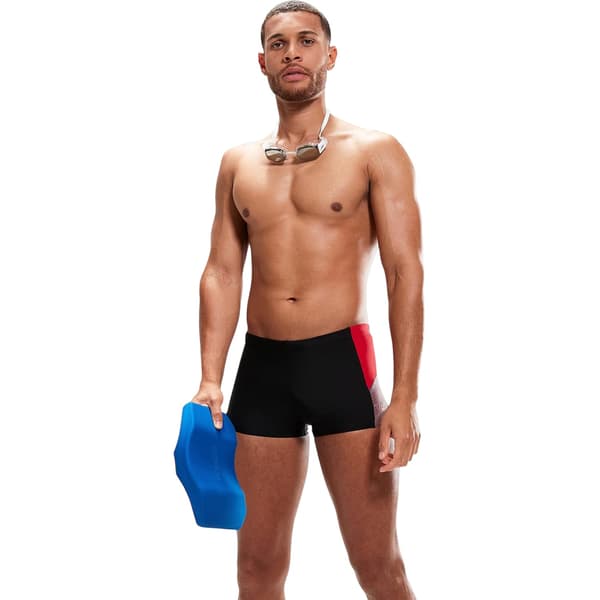 Speedo Mens Dive Split Geometric Swimming Trunks