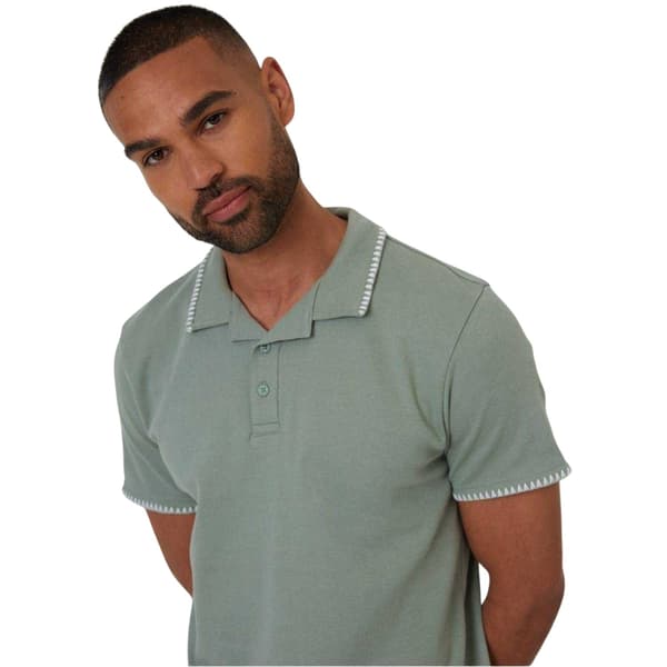 Threadbare Mens Arnwick Short-Sleeved Polo Shirt