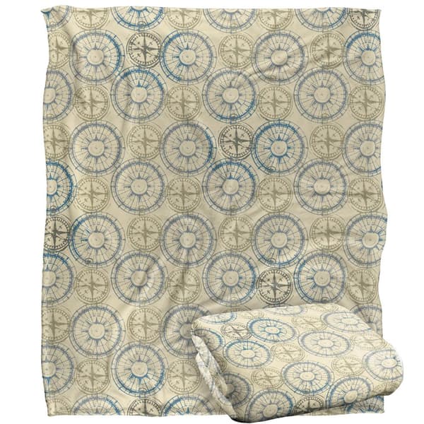 JQ Licensing Silky Compass Supersoft Blanket
