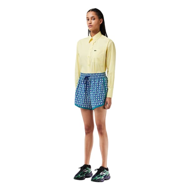 Lacoste Womens/Ladies Geometric Pattern Shorts