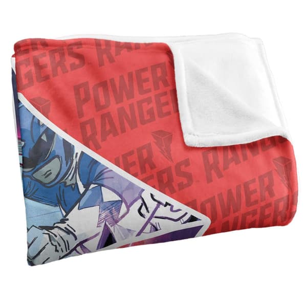 Power Rangers Lightning Bolt Blanket